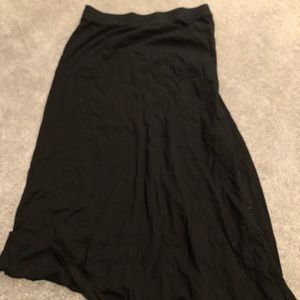 Large Sonoma black maxi skirt